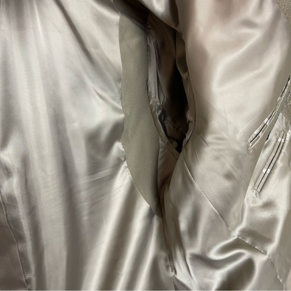 Chaps Birds Eye Woven Pattern 2button Closure Ven… - image 8